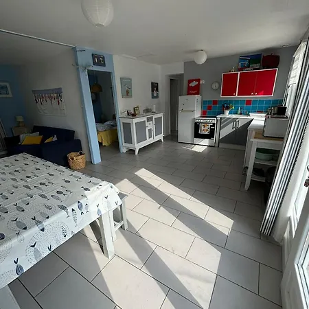 C'Est Une Maison Bleue, Juste A Cote De La Plage... Barneville-Carteret Exterior foto
